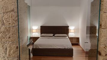 Appartamento Deluxe | Una cassaforte in camera, insonorizzazione, Wi-Fi gratuito, lenzuola