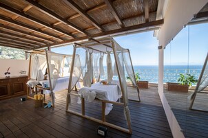 双人护理室、身体护理、体膜护理、身体磨砂、面部护理