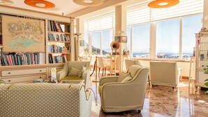 Sitteområde i lobbyen
