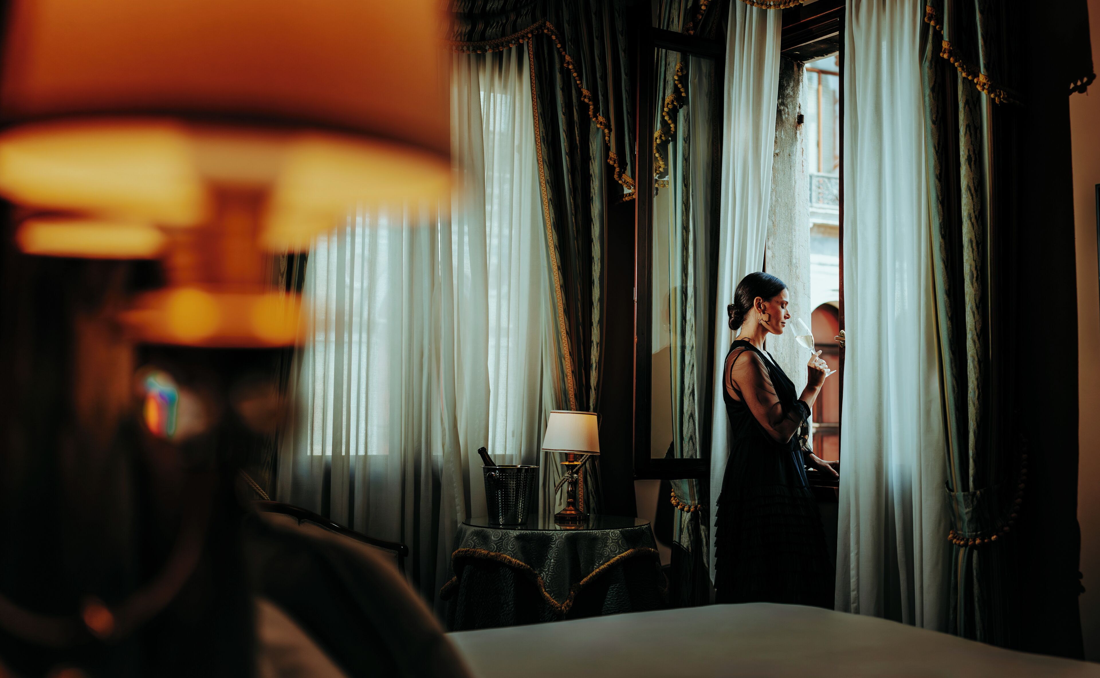 Junior Suite, Canal View (Junior Suite Casanova) | Minibar, in-room safe, desk, laptop workspace