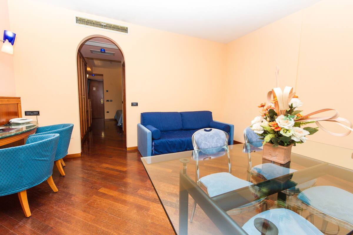 Junior Suite, Jetted Tub | Down comforters, minibar, in-room safe, desk
