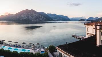 Blick von der Unterkunft