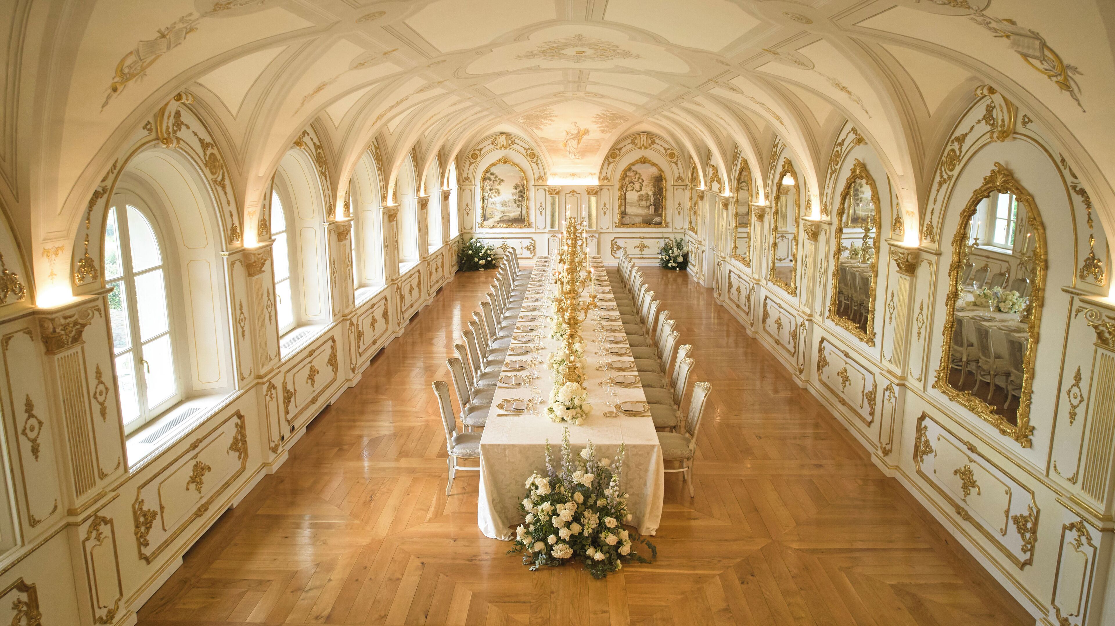 Indoor wedding