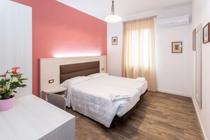 Double Room | Desk, laptop workspace, blackout curtains, iron/ironing board