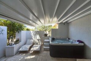Sauna, tina de hidromasaje y baño turco o hammam 