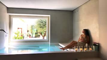 Sauna, poreallas, turkkilainen sauna, vartalohoitoja