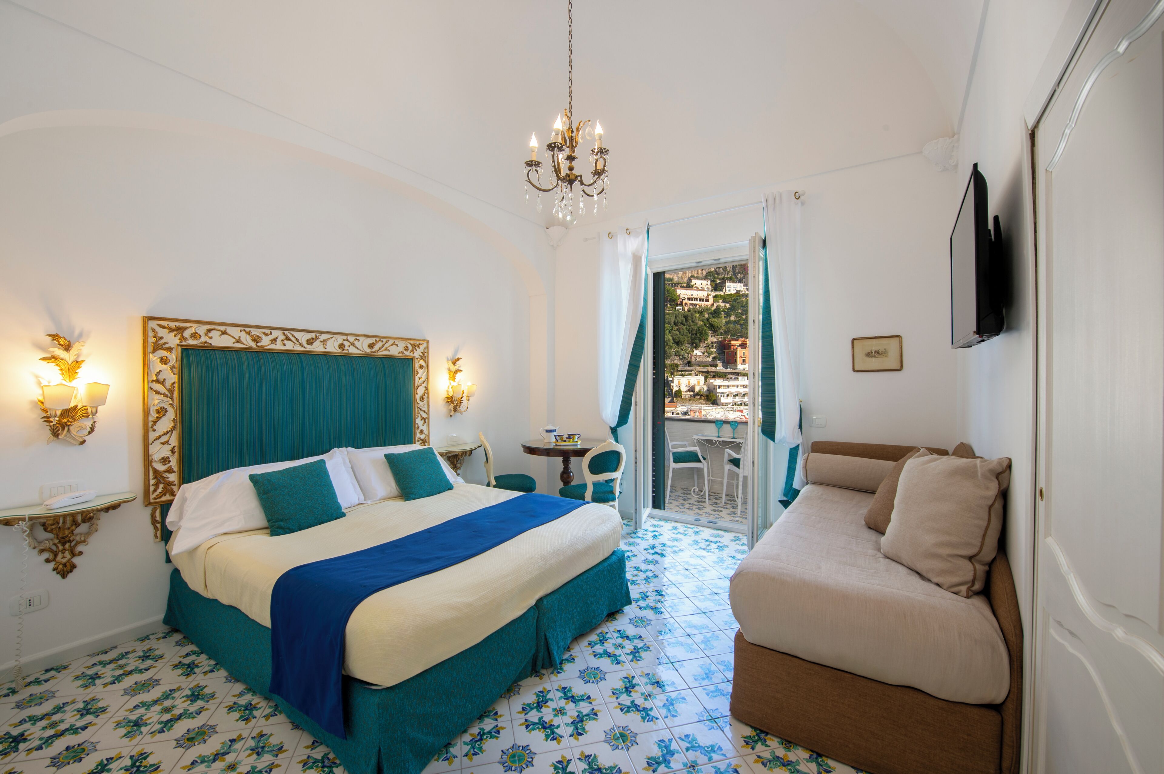 Triple Room, Sea View | Egyptian cotton sheets, premium bedding, minibar, in-room safe