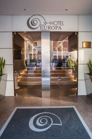 Interior entrance