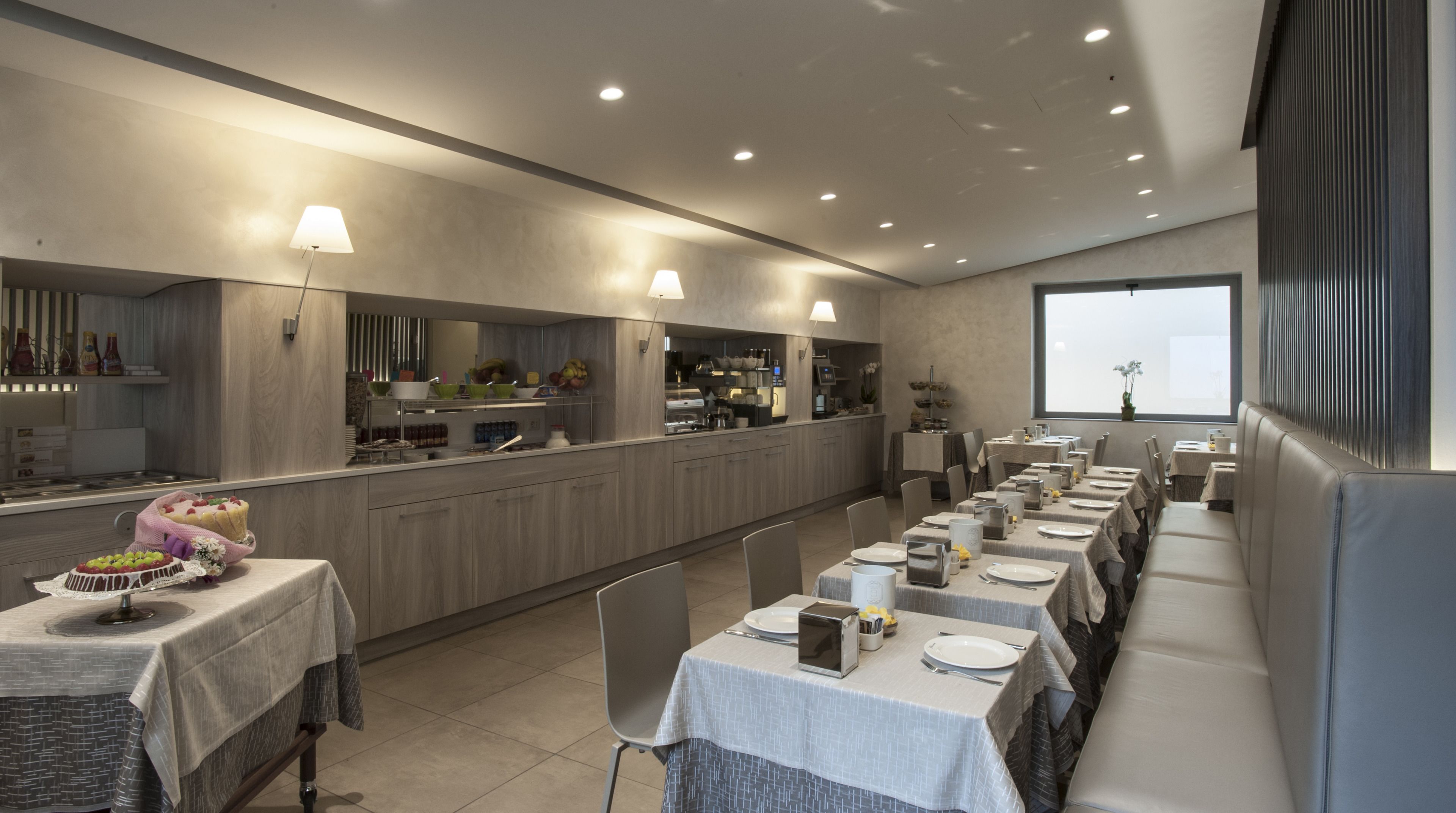 daily buffet breakfast (eur 14 per person)