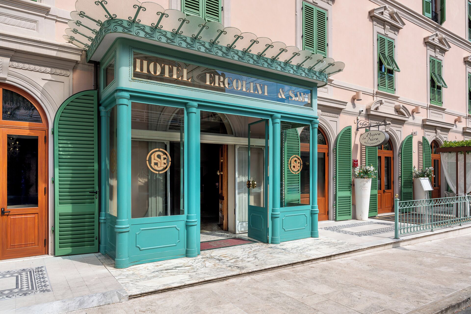 Fassade der Unterkunft