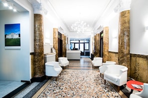 Sitzecke in der Lobby
