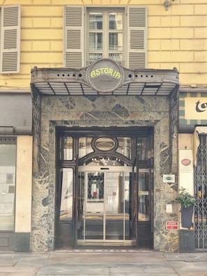 Fachada de la propiedad