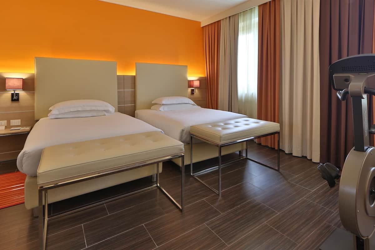 Deluxe Room, 2 Twin Beds, Non Smoking | Down comforters, minibar, in-room safe, soundproofing