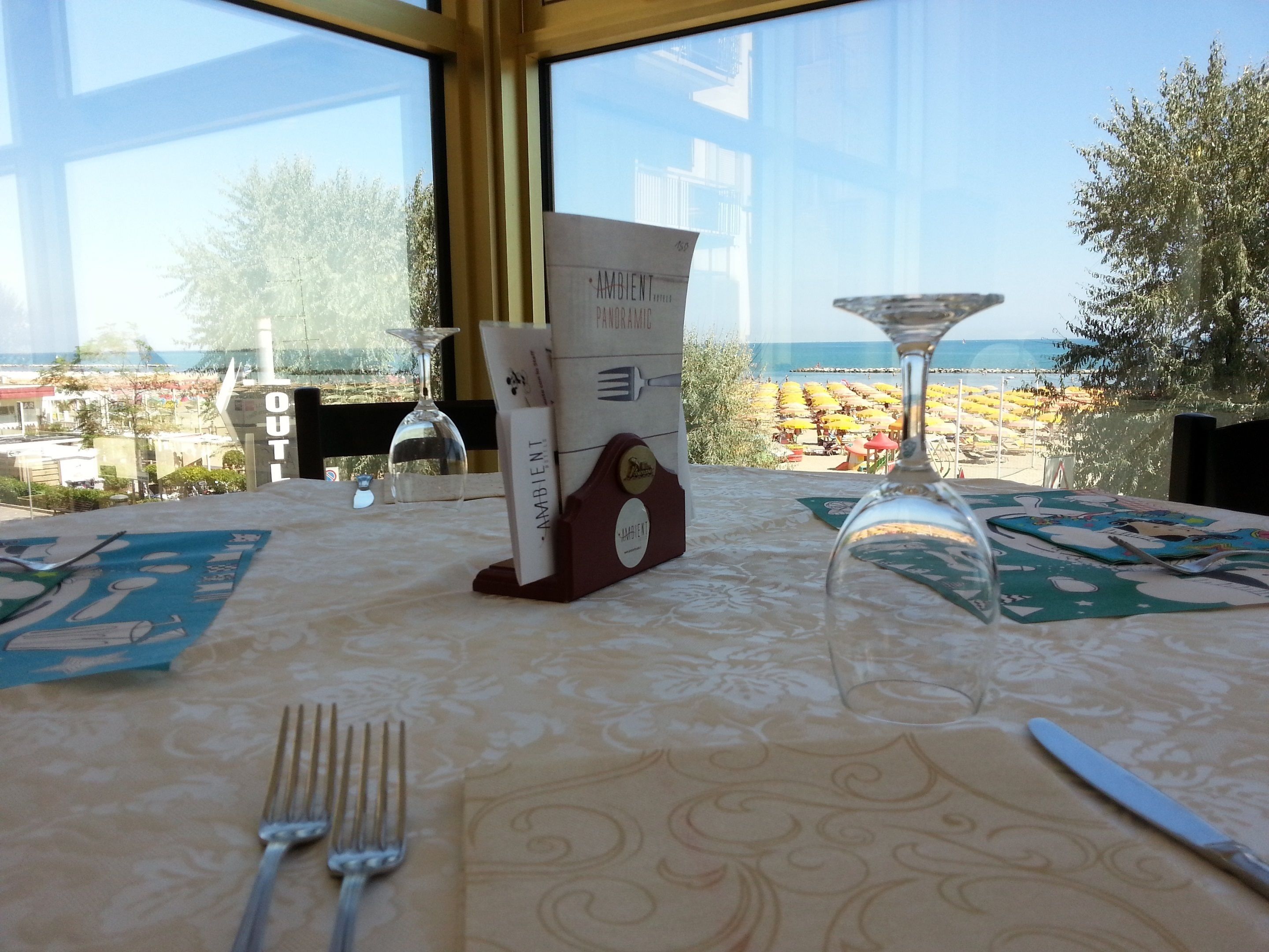 Lunch and dinner served, Mediterranean cuisine