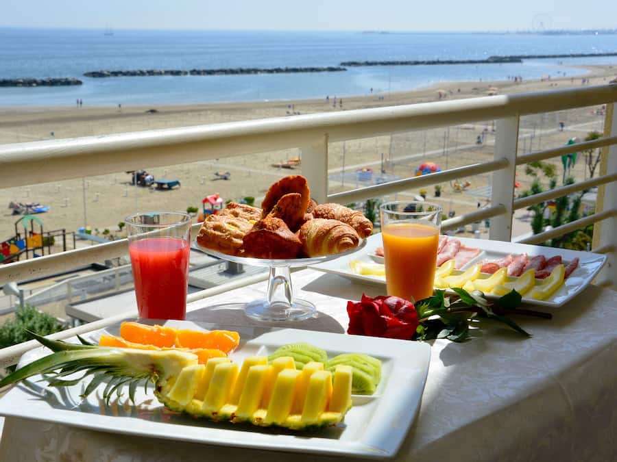 Utsikt fra overnattingsstedet