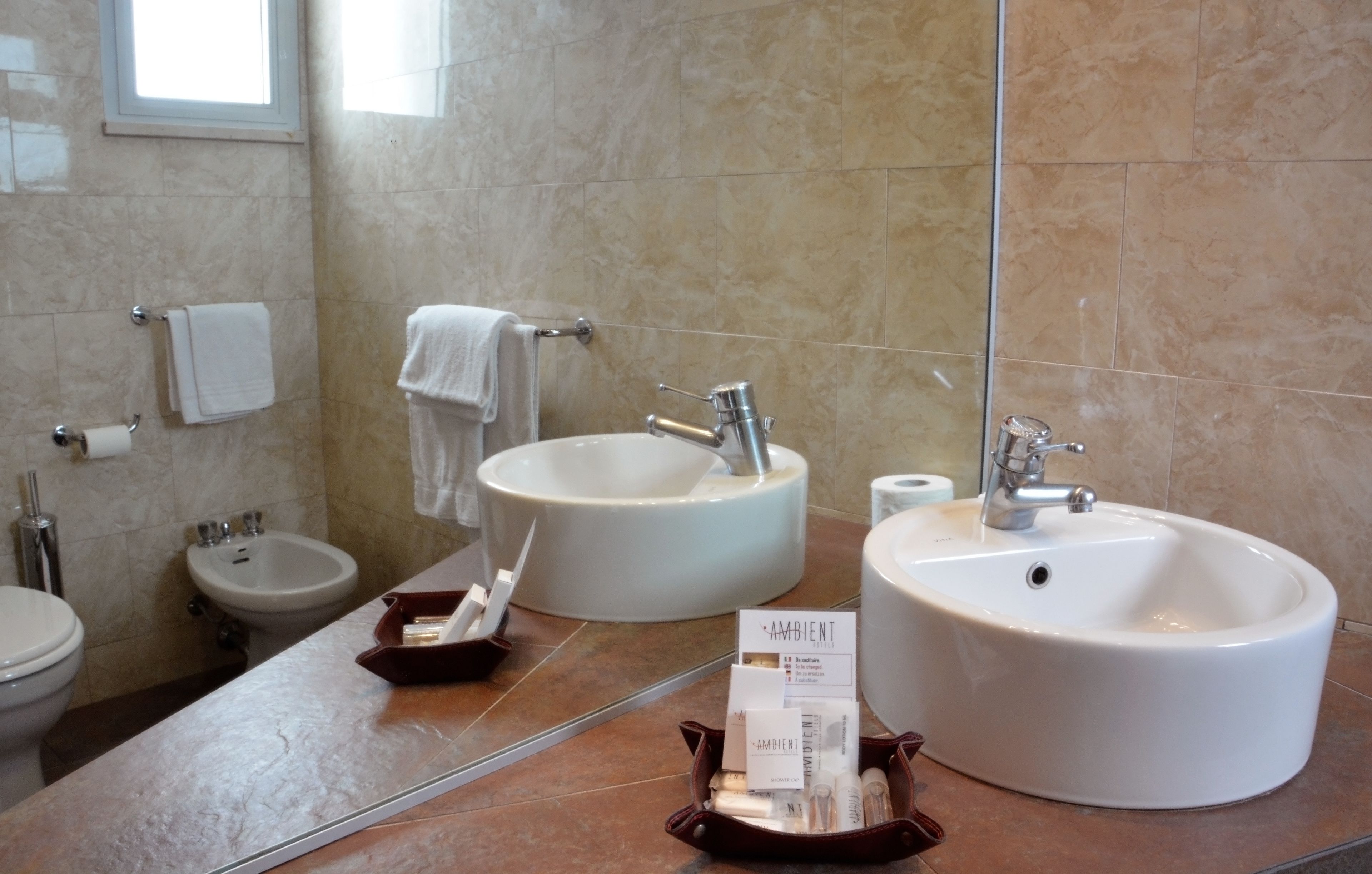 shower, free toiletries, hair dryer, bathrobes