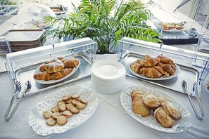 Gratis frukostbuffé varje dag 