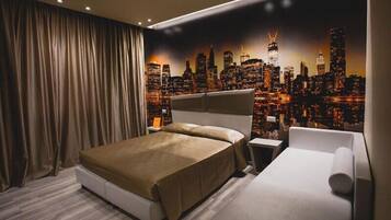 Exclusive-Doppel- oder -Zweibettzimmer | Minibar, Zimmersafe, schallisolierte Zimmer, WLAN