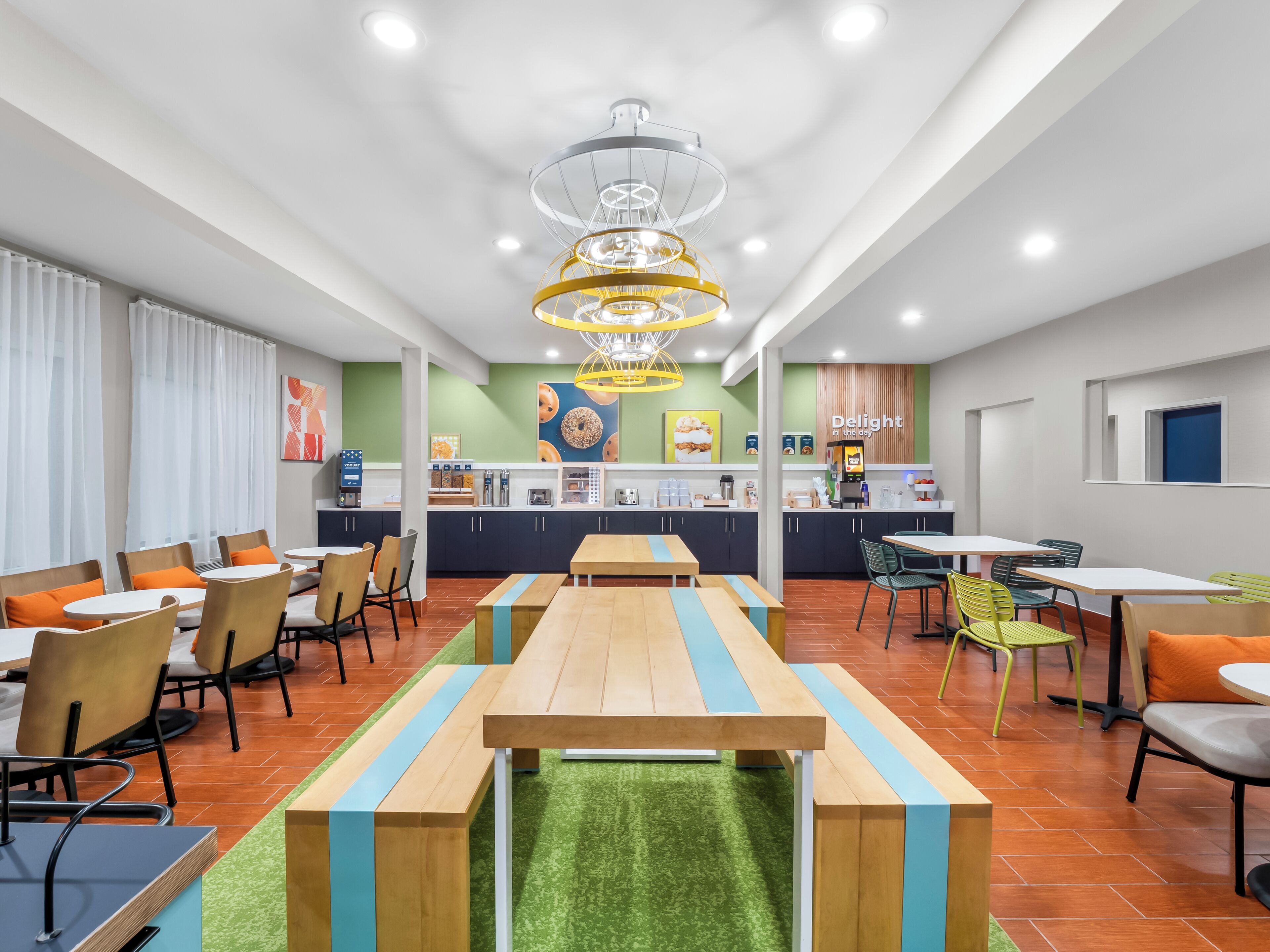 Café da manhã continental grátis todos os dias