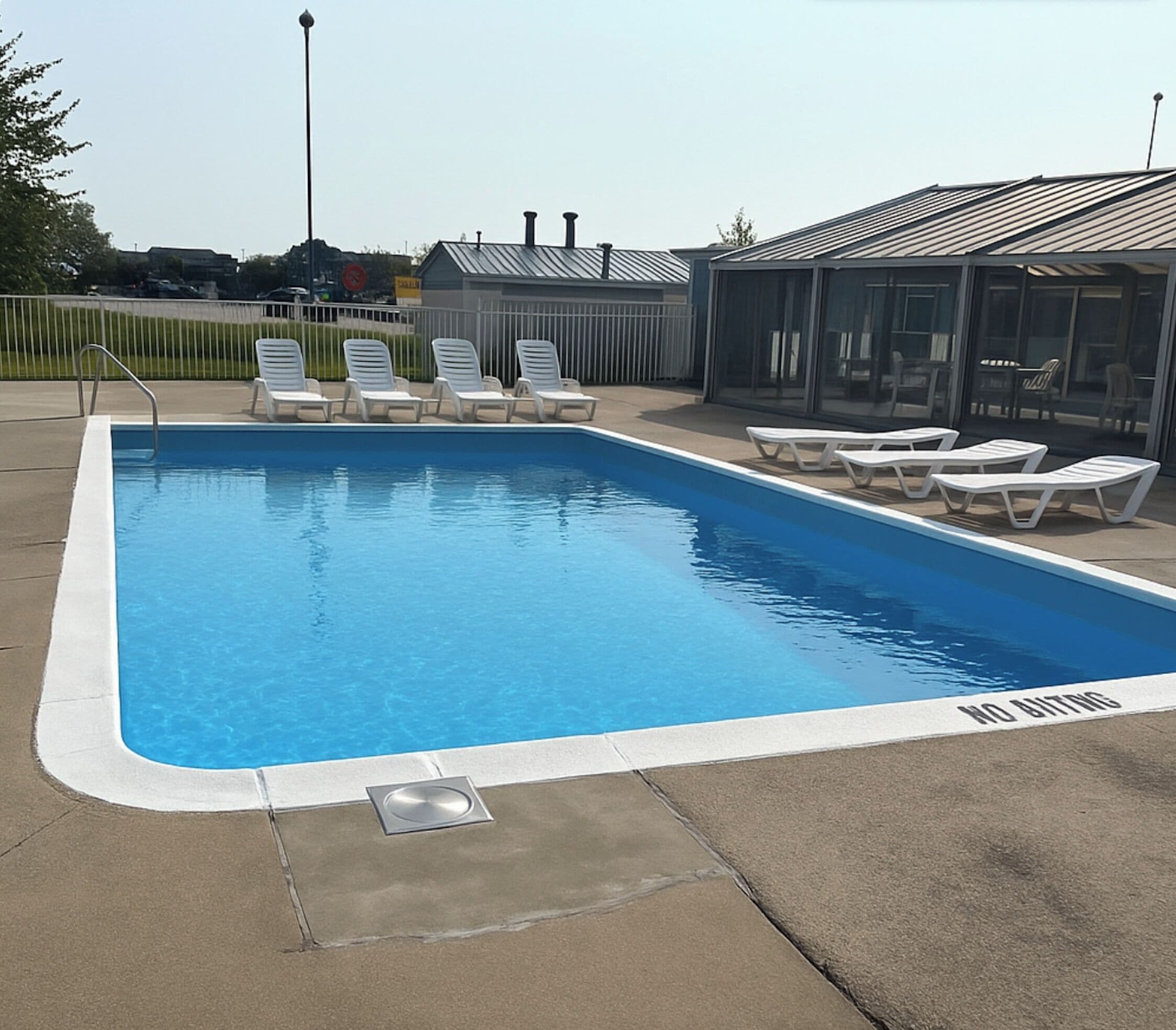 Indoor pool, outdoor pool
