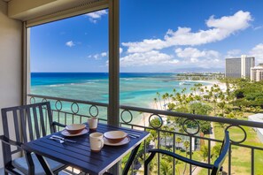 Studio, Ocean View (Unit #1305) | Balcony view - Waikiki Shore by OUTRIGGER (Honolulu)
