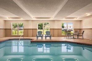 Una piscina cubierta