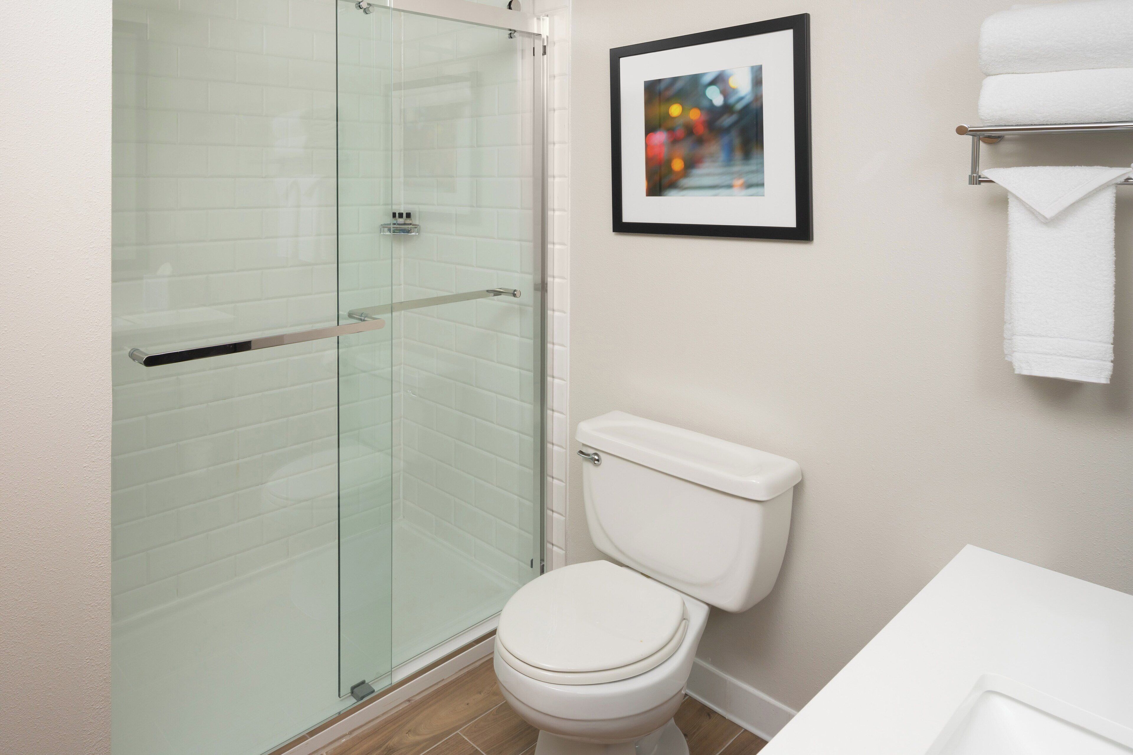 free toiletries, hair dryer, towels, soap