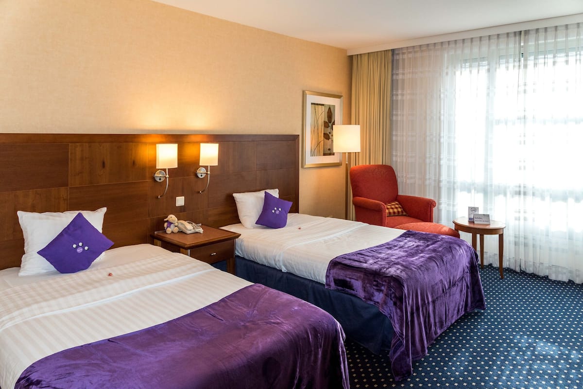 Superior kamer, 1 twee- of 2 eenpersoonsbedden | Luxe beddengoed, een kluis op de kamer, een bureau, een laptopwerkplek