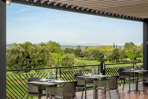 Breakfast, dinner served; Mediterranean cuisine, garden views