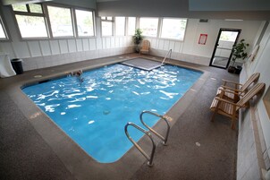 Una piscina techada
