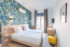 Standard-Zweibettzimmer, Blick auf den Innenhof
