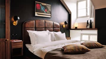 Standardzimmer, 1 Queen-Bett, Nichtraucher | Bettwäsche aus ägyptischer Baumwolle, hochwertige Bettwaren