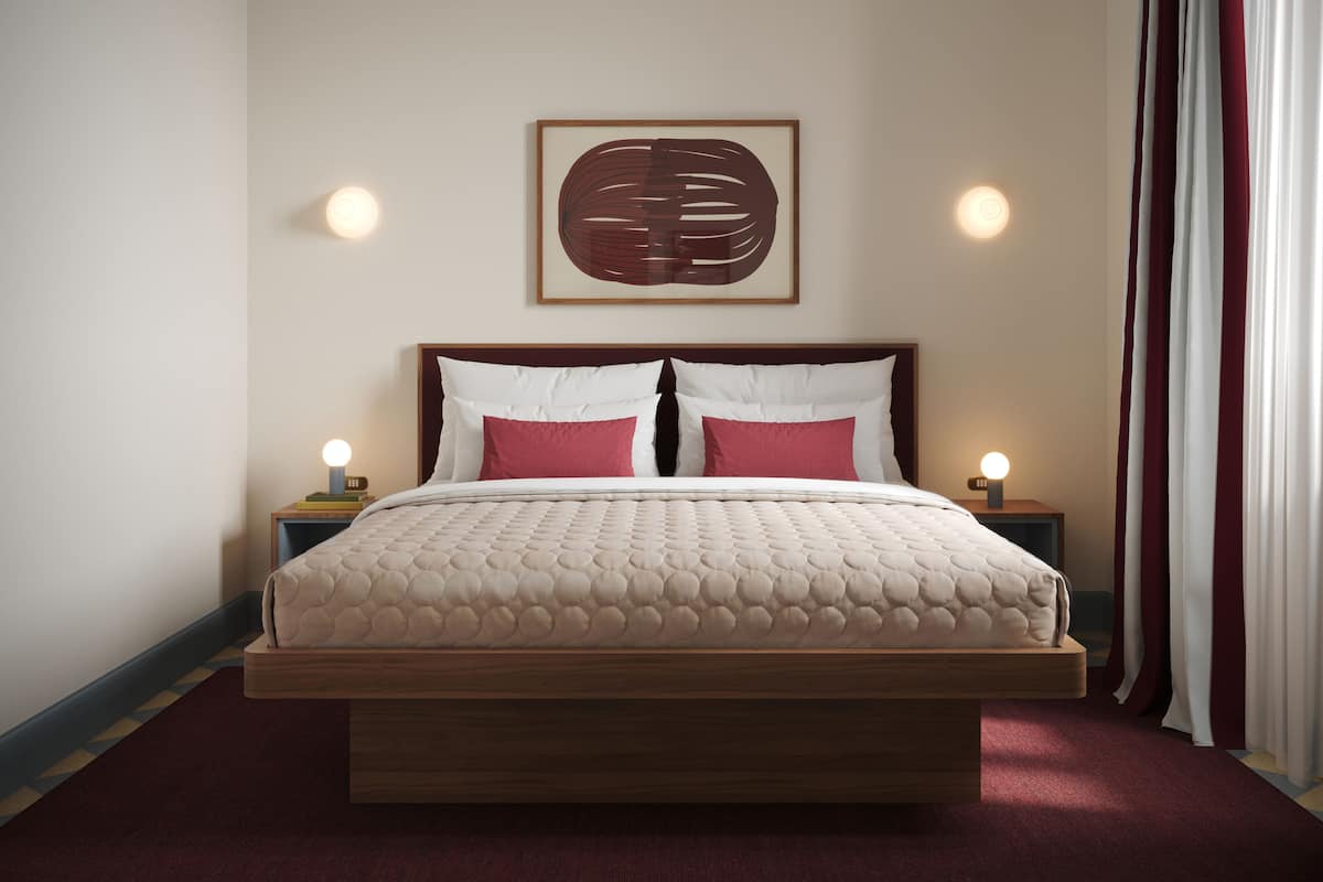 In-room safe, blackout drapes, iron/ironing board