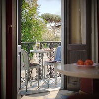 Large Room with Sofa Bed and Balcony | Balkon