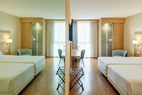 Minibar, in-room safe, desk, blackout drapes