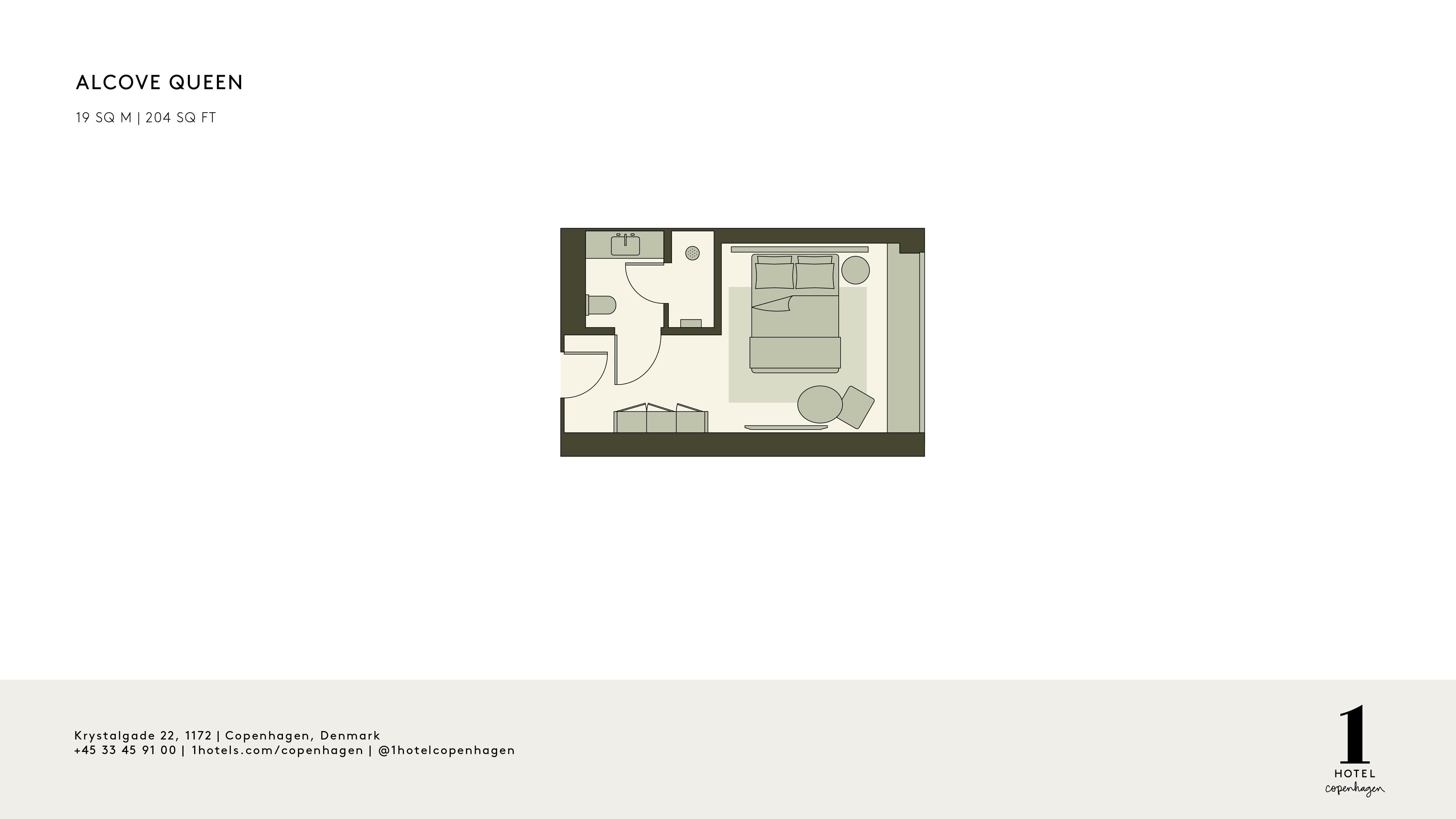 room, 1 queen bed (alcove) | premium bedding, minibar, in-room safe, desk