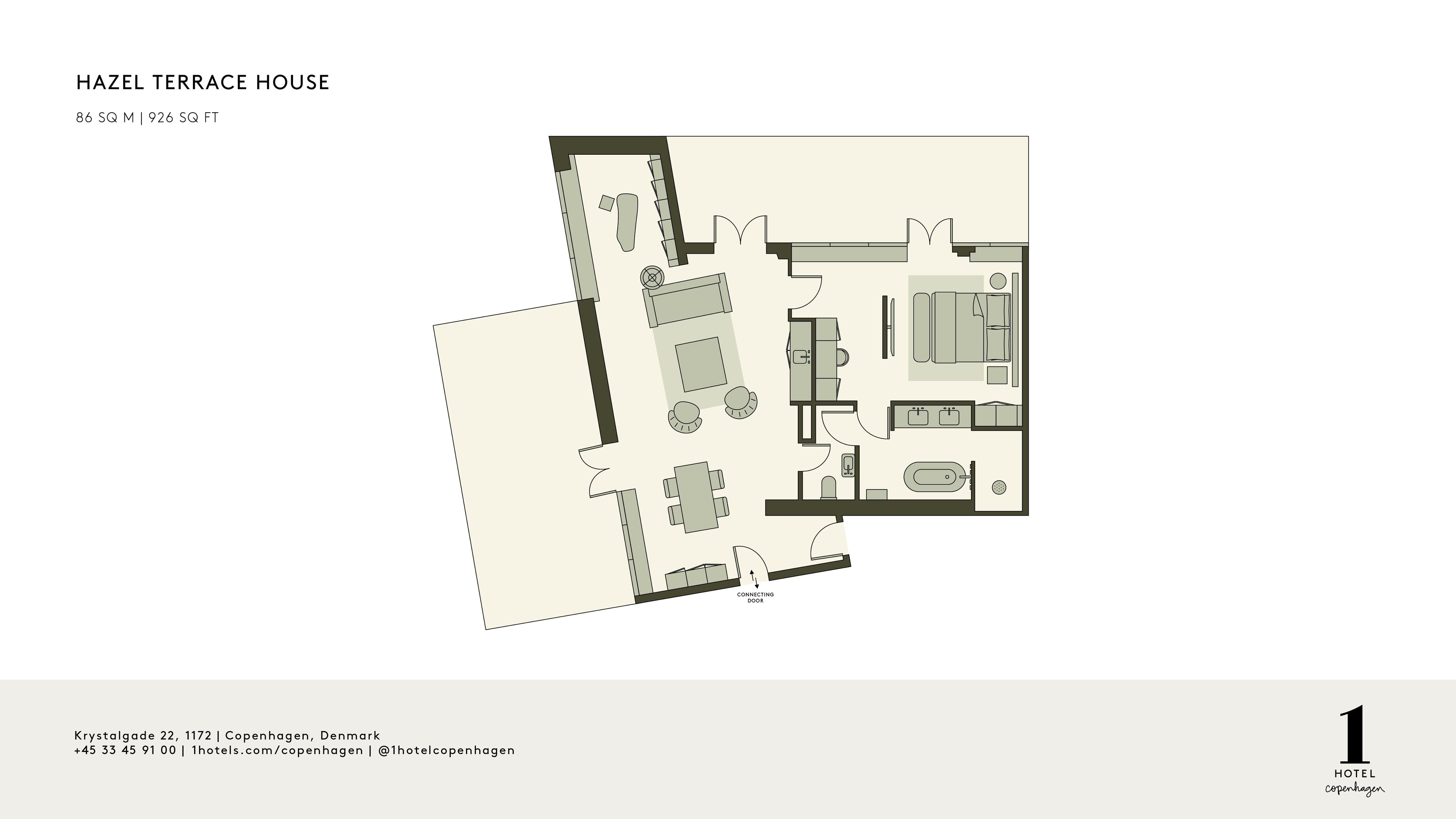 house, terrace (hazel) | floor plan