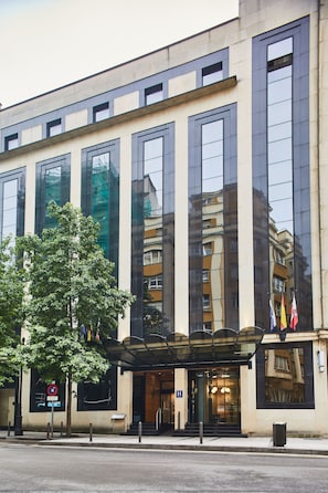 Façade de l’hébergement