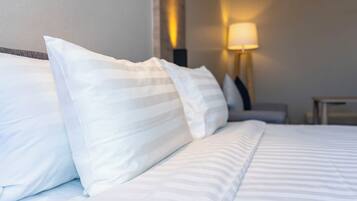 Couette en duvet d'oie, minibar, coffres-forts dans les chambres, bureau
