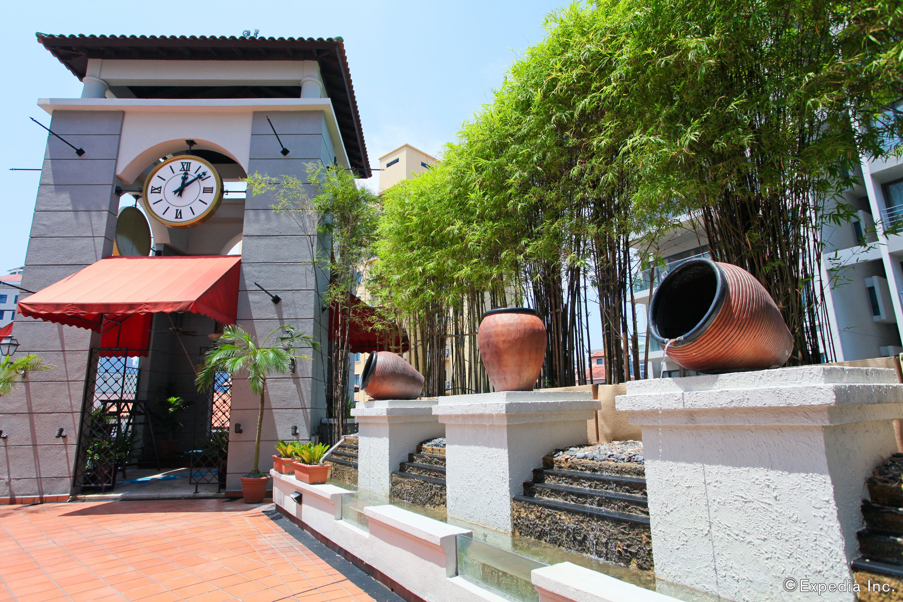 Enceinte de l’hébergement