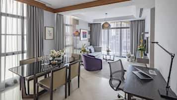 Departamento Deluxe, 3 habitaciones (1 King and 3 singles) | Vista a la ciudad