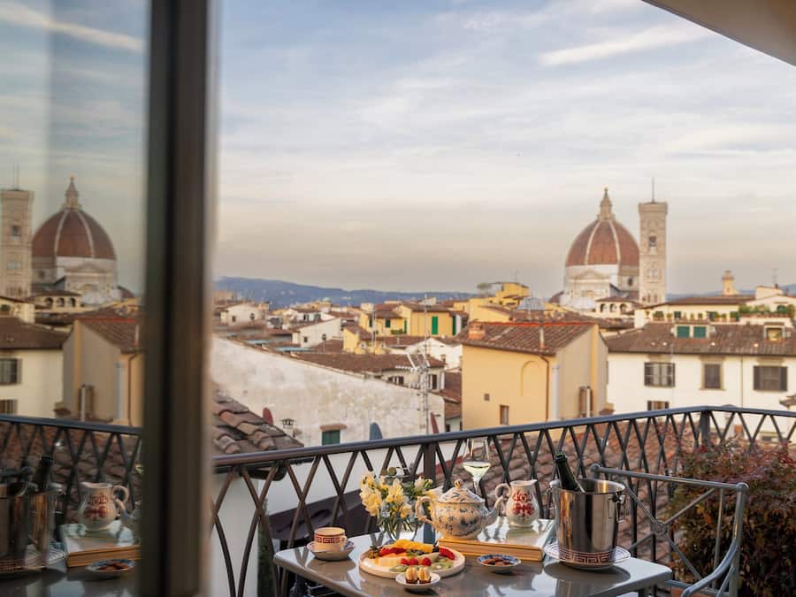 Ático | Vistas del balcón