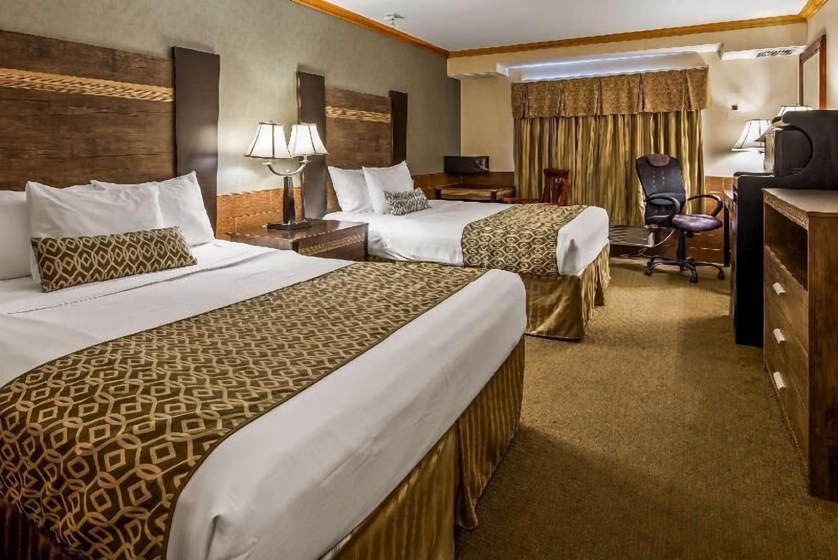 In-room safe, desk, blackout drapes, iron/ironing board