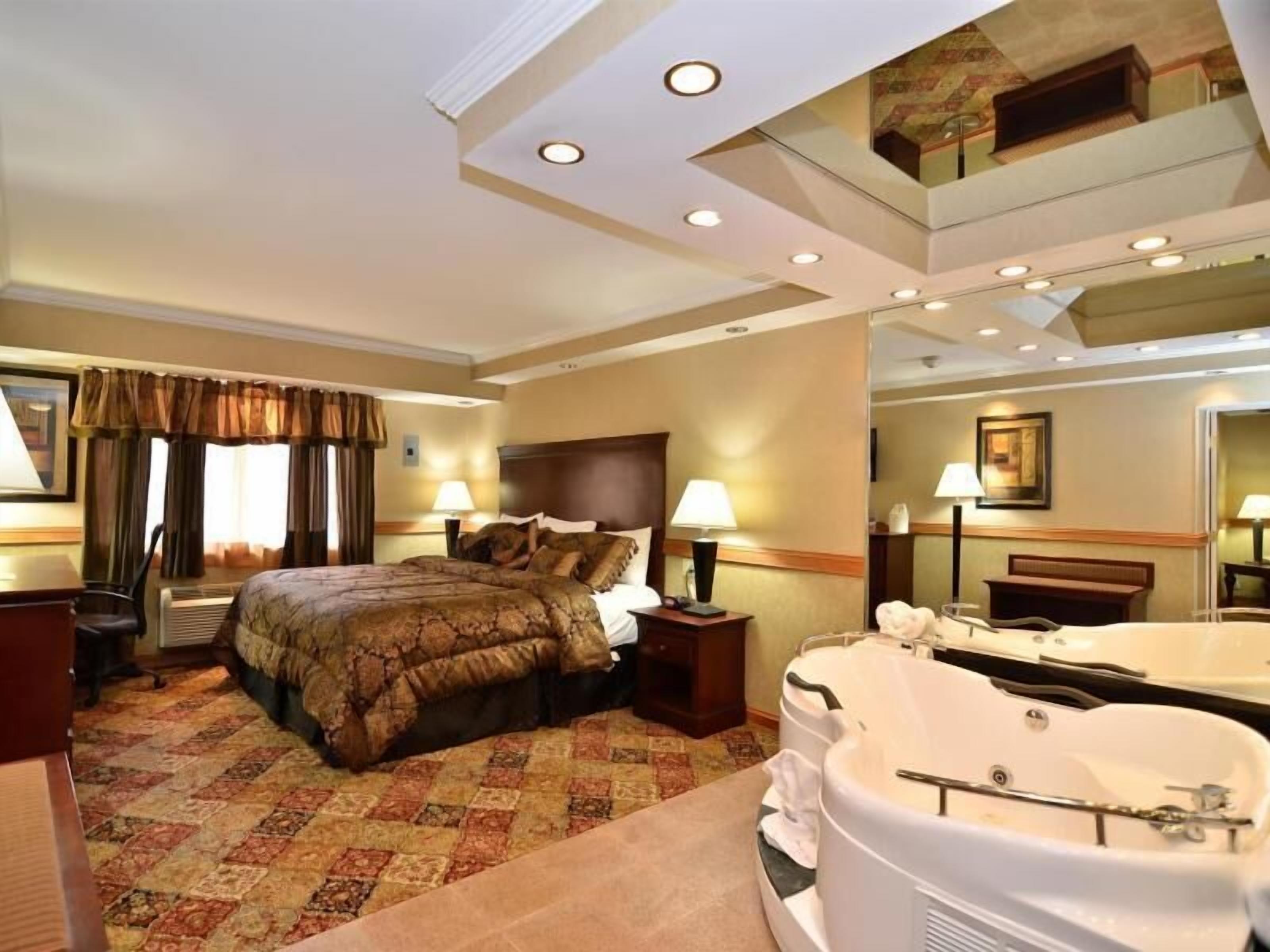 In-room safe, desk, blackout drapes, iron/ironing board