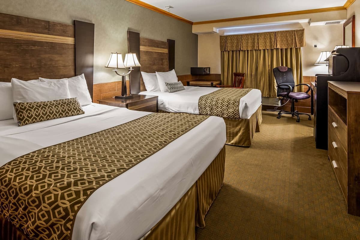 In-room safe, desk, blackout drapes, iron/ironing board