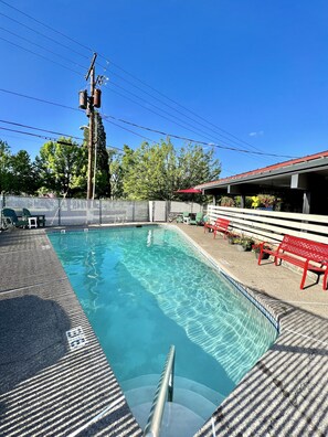 Seasonal outdoor pool