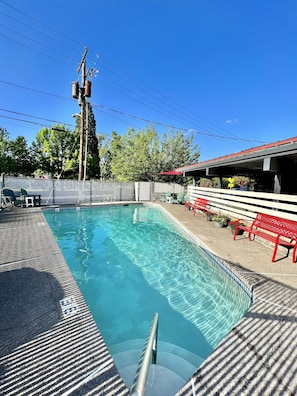 Seasonal outdoor pool