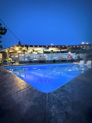 Seasonal outdoor pool
