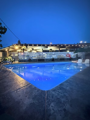 Seasonal outdoor pool