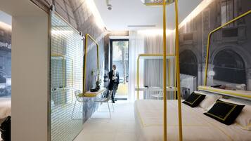 Studio, Annex (Double Occupancy) | Badezimmer | Kostenlose Toilettenartikel, Haartrockner, Hausschuhe, Bidet